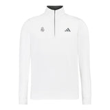 Mens adidas Golf Ultimate365 Quarter Zip White