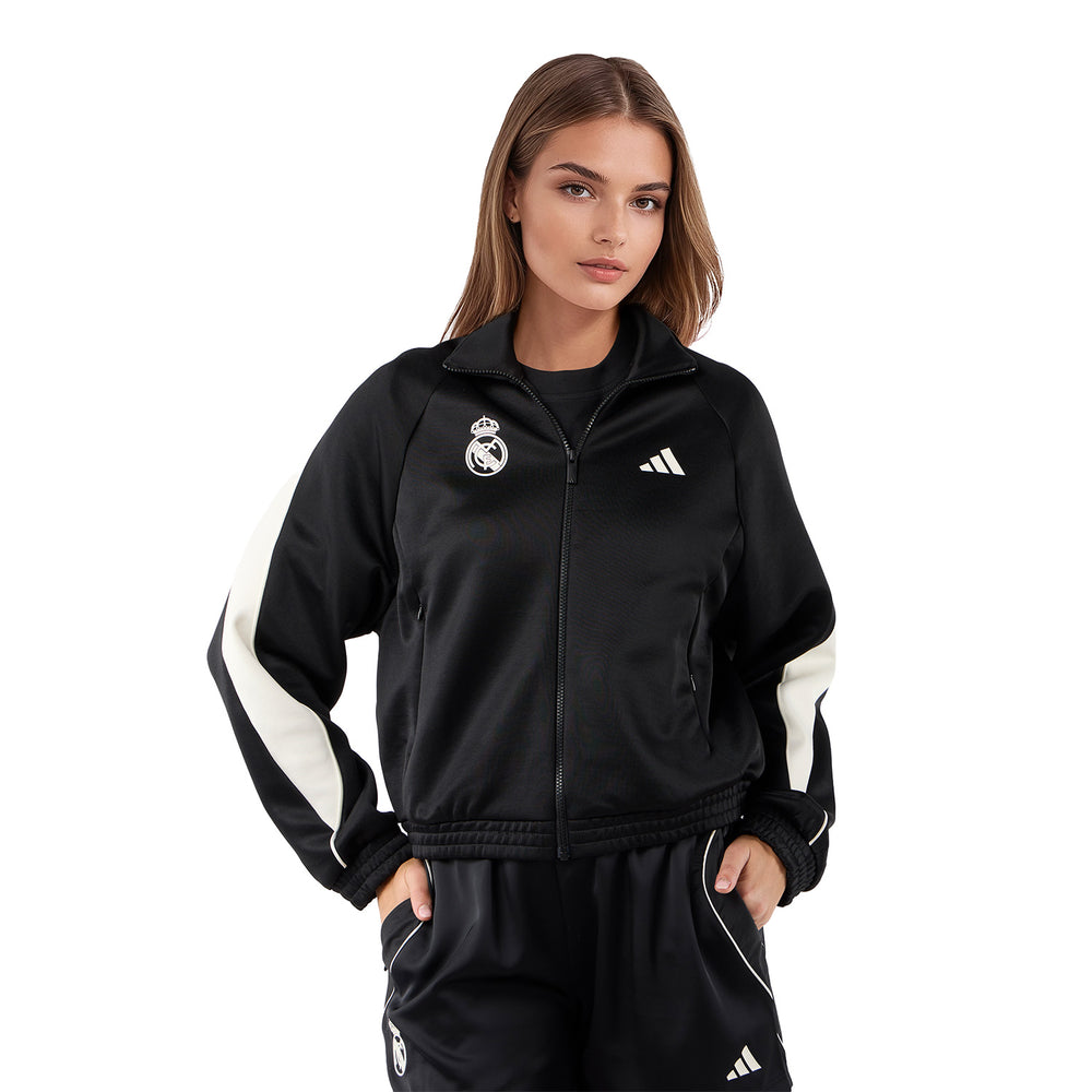 Womens adidas Stadium Tracksuit Jacket Black