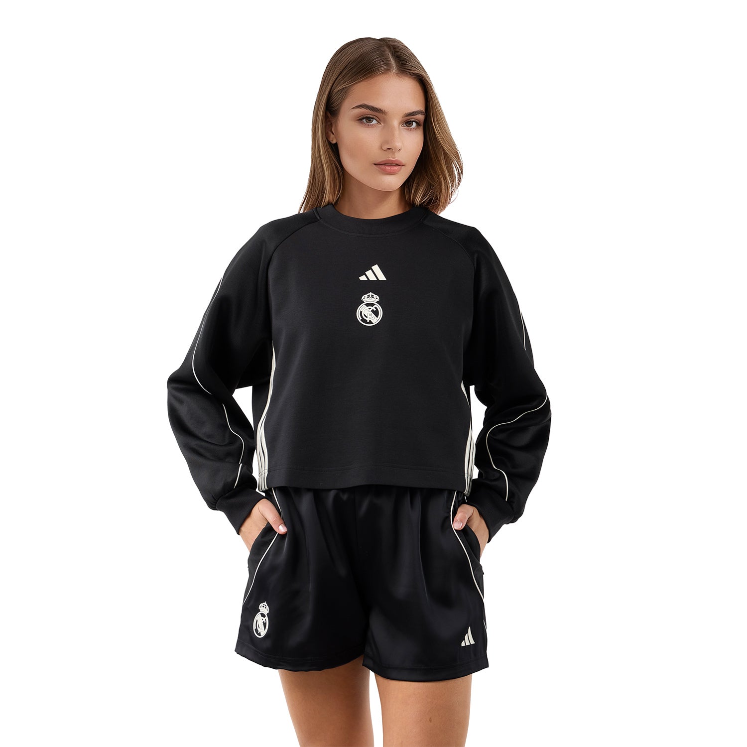 Sudadera Mujer adidas Stadium Negra