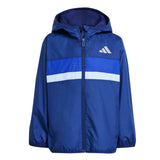 Kids adidas Tiberio Windbreaker Dark Blue