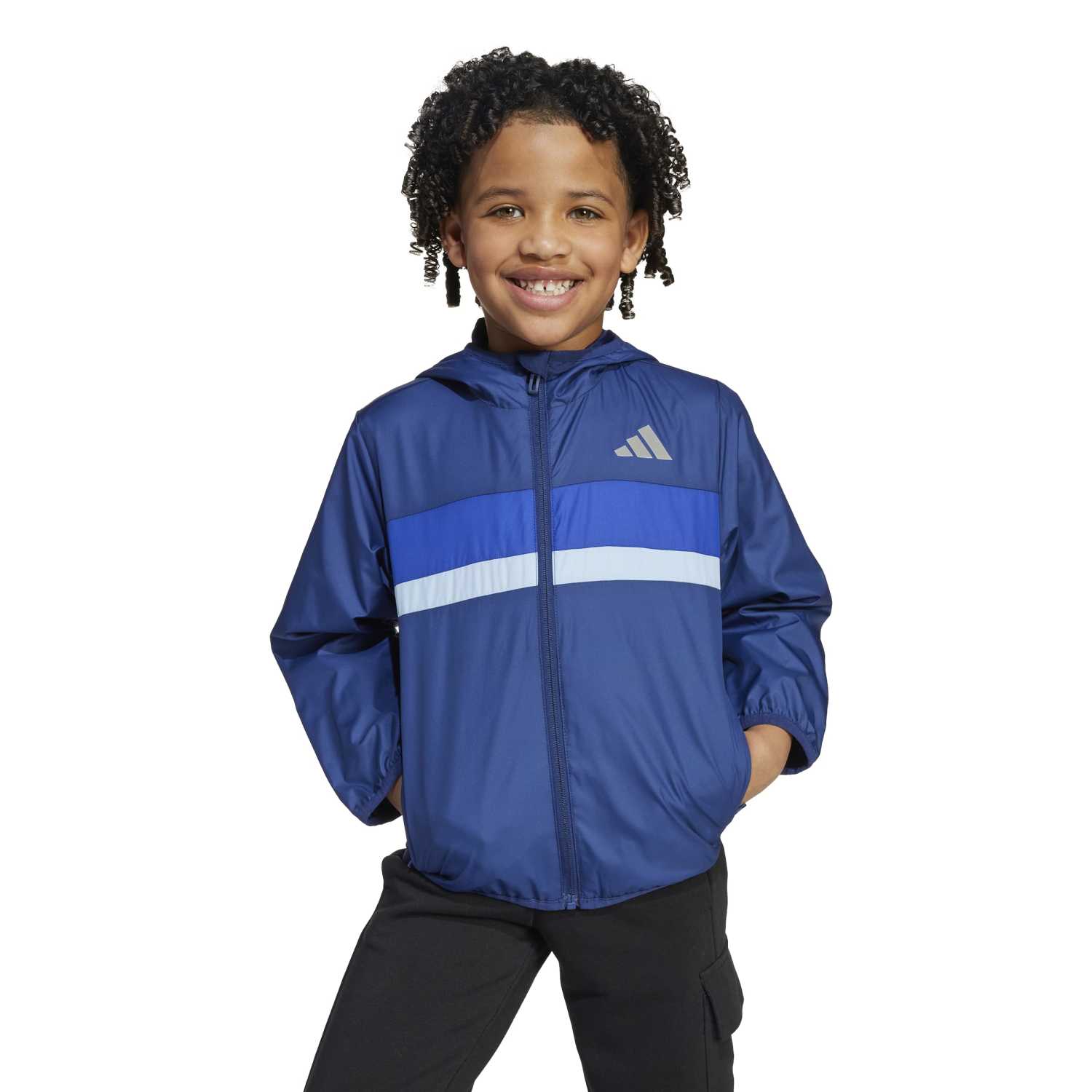 Infant adidas Tiberio Windbreaker Dark Blue