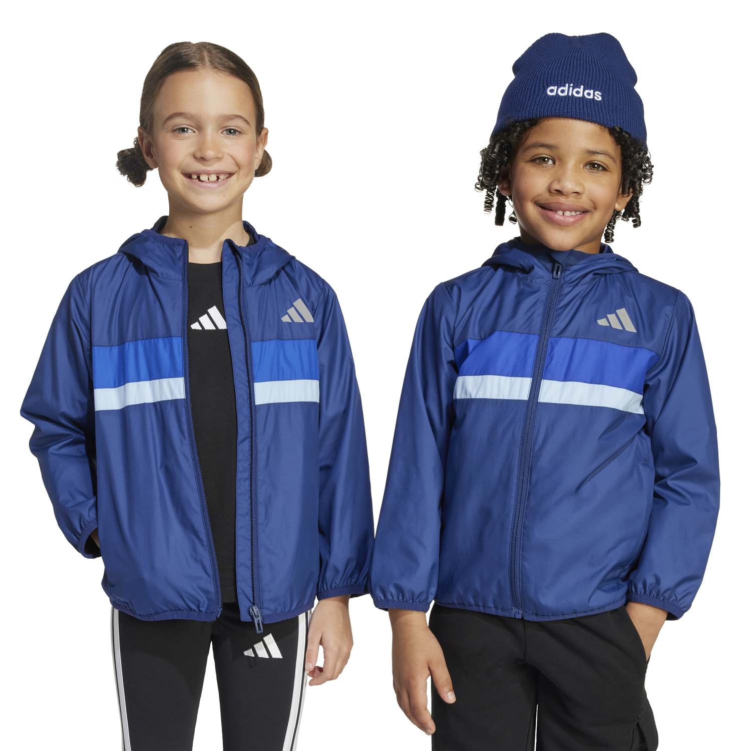 Infant adidas Tiberio Windbreaker Dark Blue