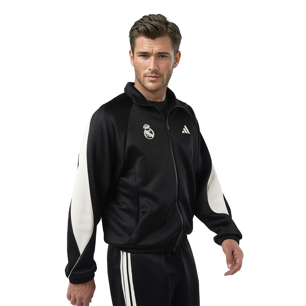 Mens adidas Stadium Tracksuit Jacket Black
