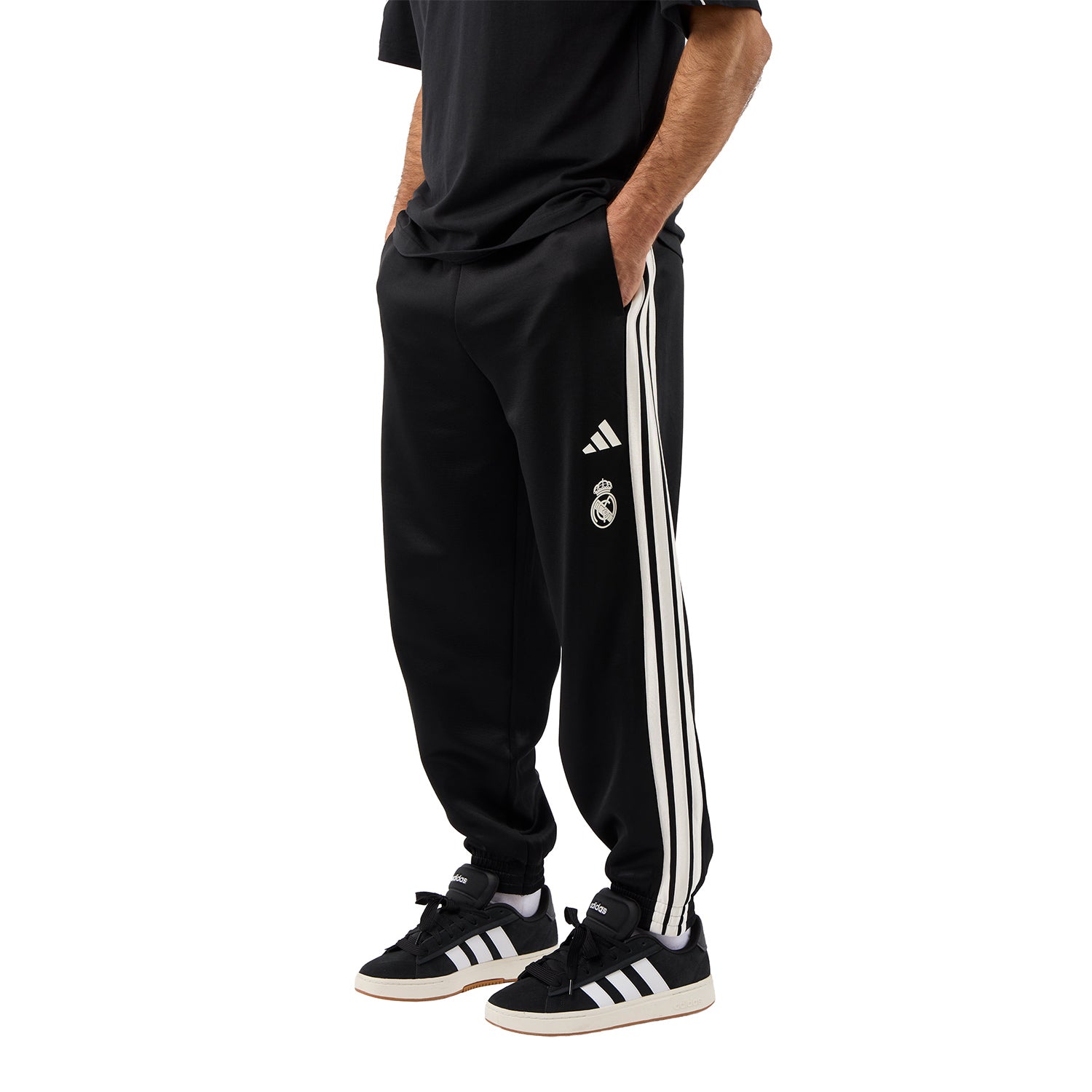 Pantalón Chándal Hombre adidas Stadium Negro