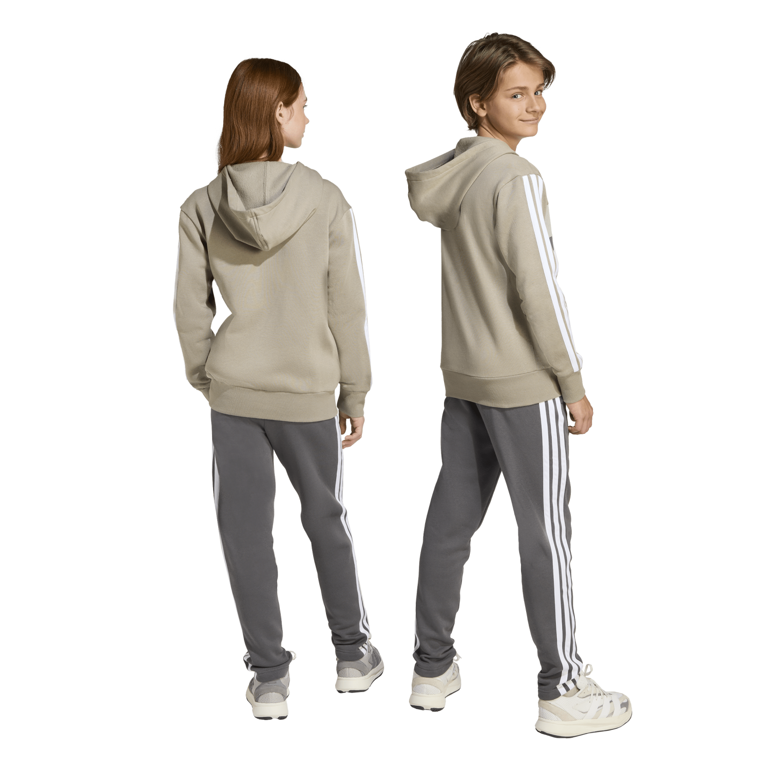 Youth adidas Tracksuit Cotton Grey