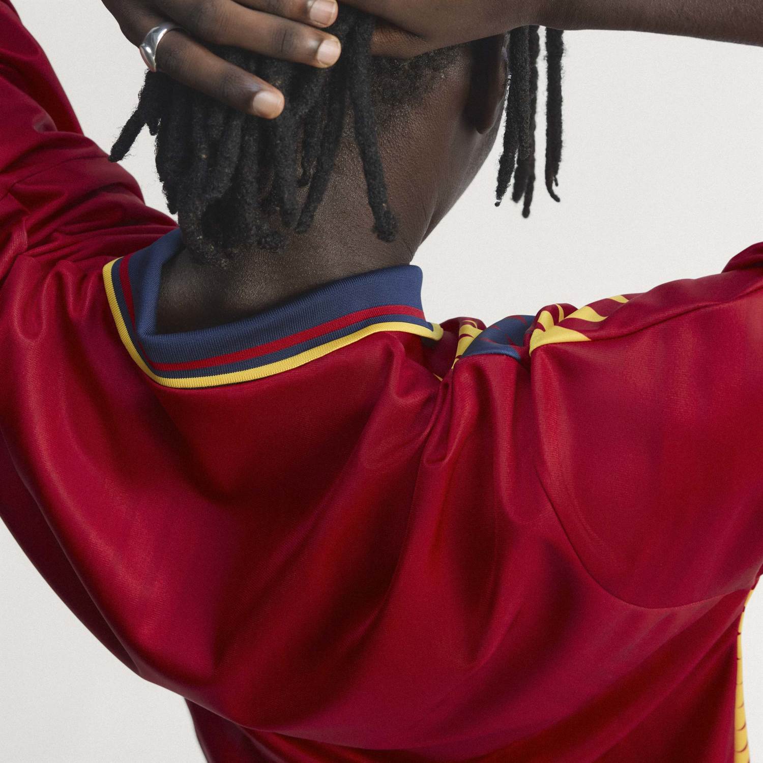 Camiseta Retro España Hombre Primera Equipación 1996 Roja
