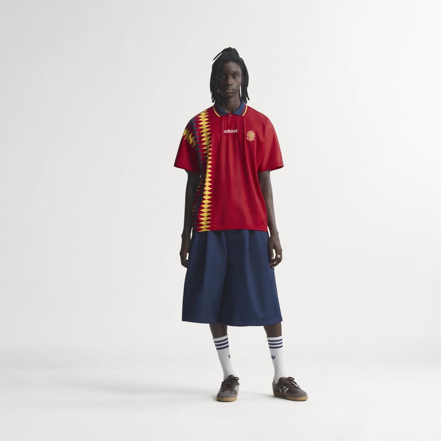 Camiseta Retro España Hombre Primera Equipación 1996 Roja