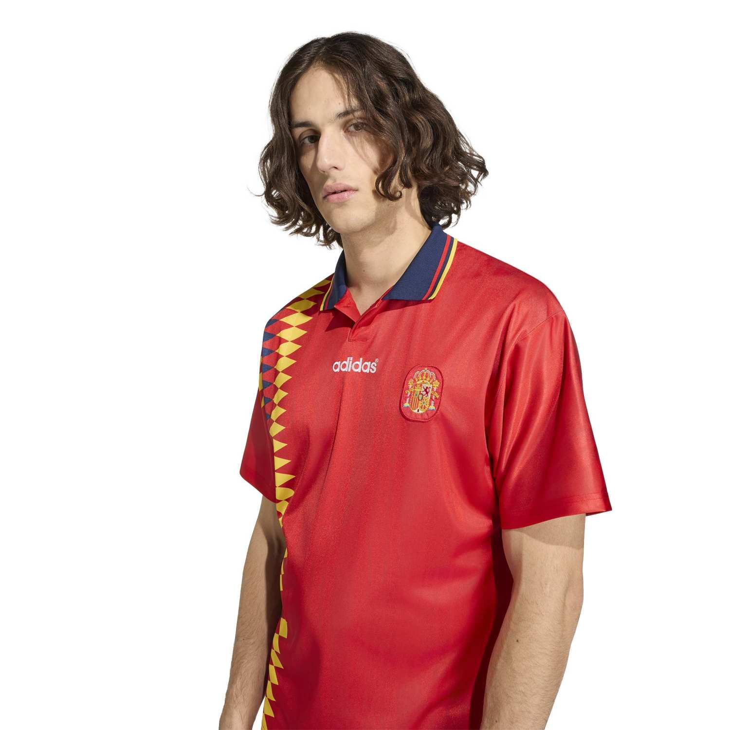 Camiseta Retro España Hombre Primera Equipación 1996 Roja