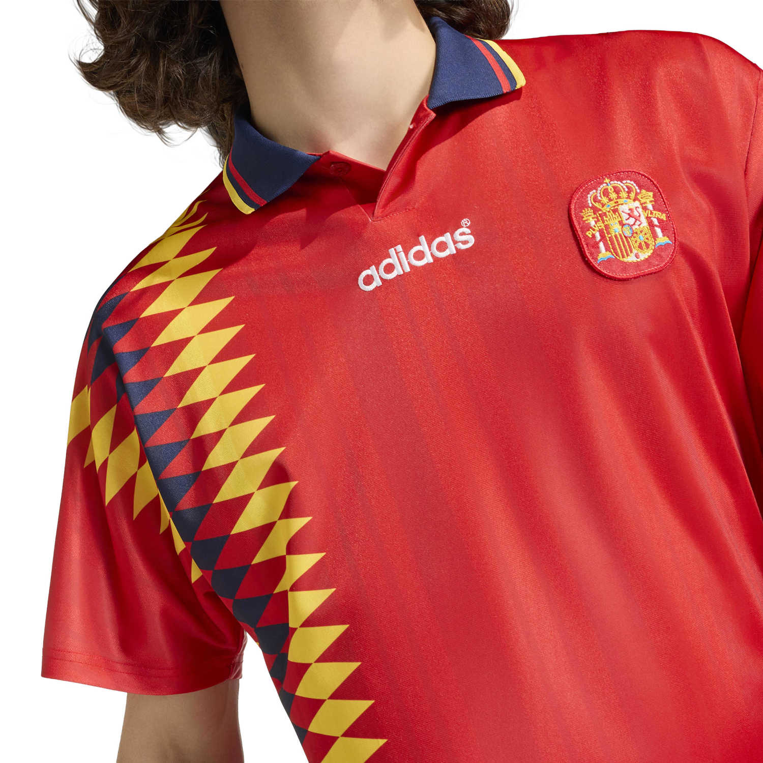 Camiseta Retro España Hombre Primera Equipación 1996 Roja