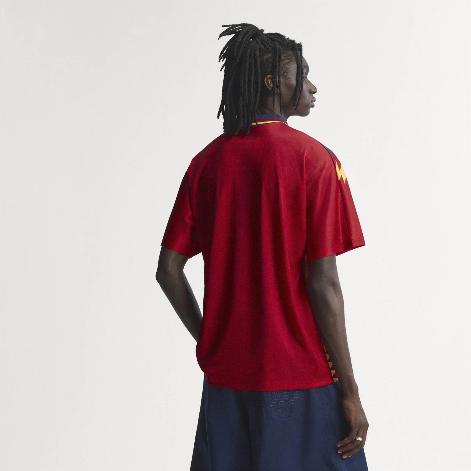 Camiseta Retro España Hombre Primera Equipación 1996 Roja