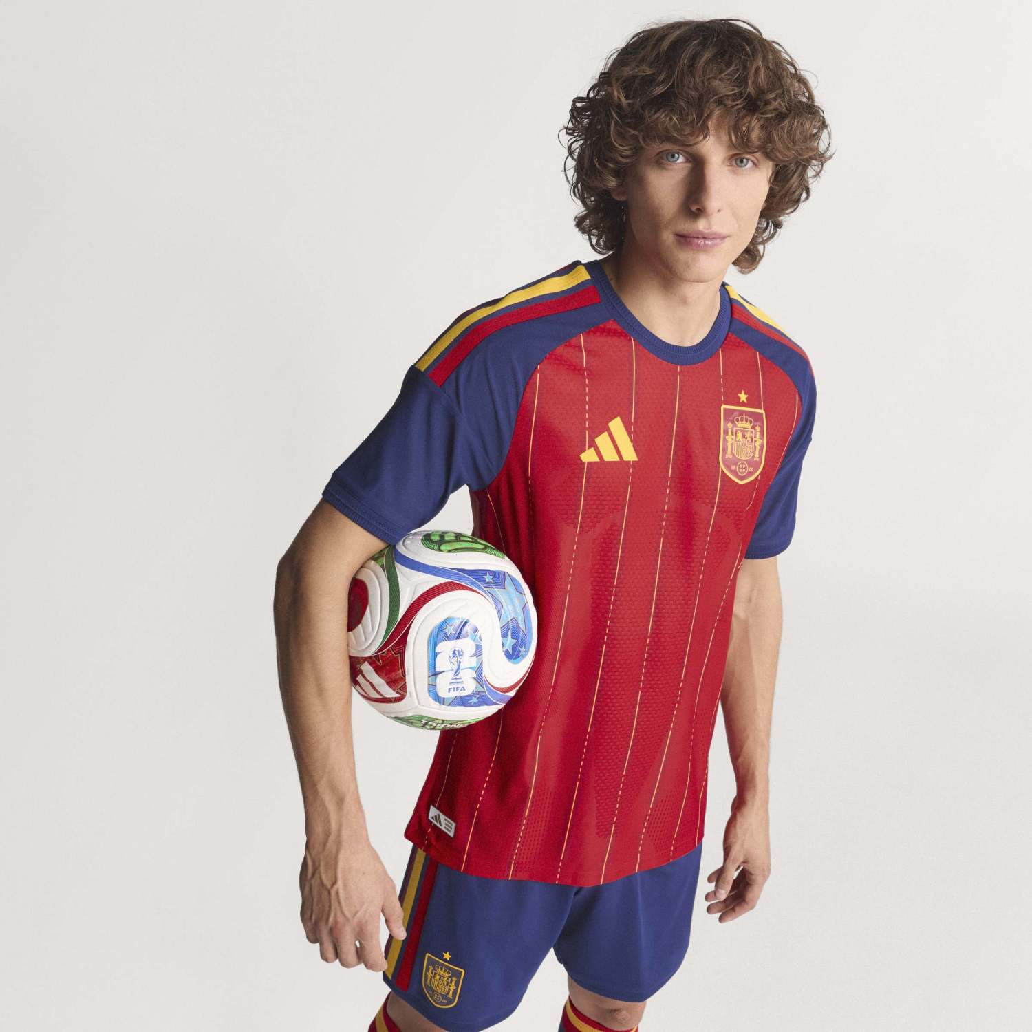 Spain Mens Authentic Home Jersey World Cup 2026 Red – Official