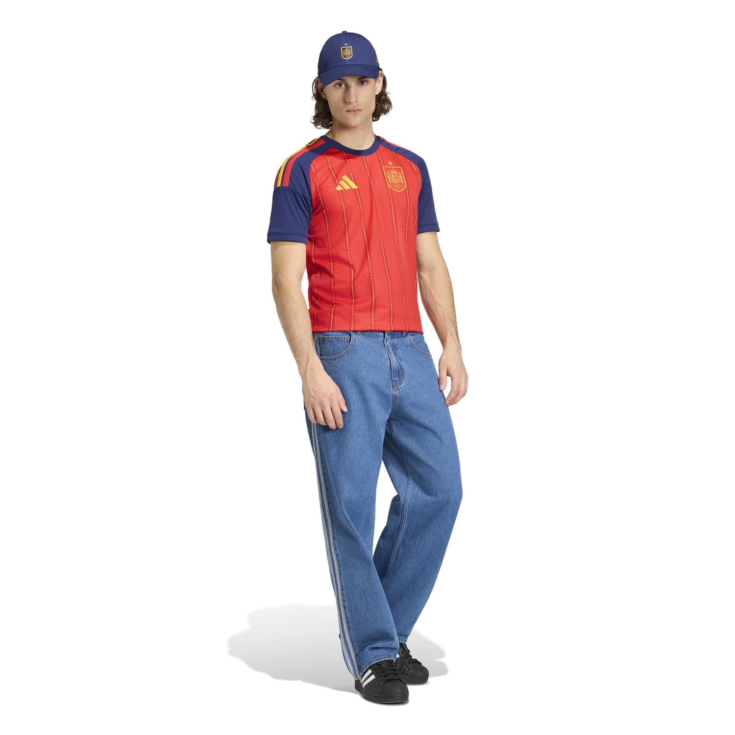 Spain Mens Home Jersey World Cup 2026 Red – Official Real Madrid Store