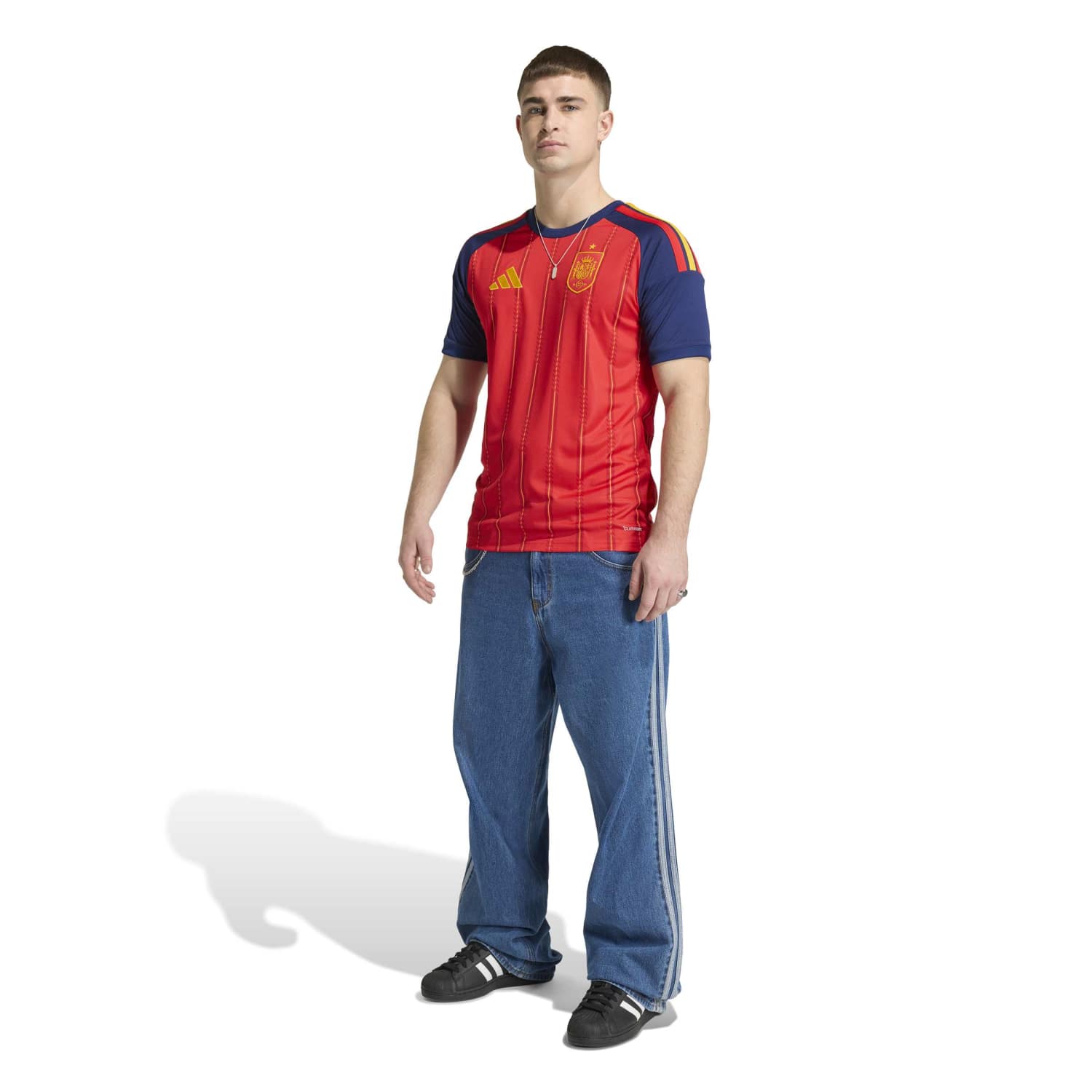 Spain Mens Home Jersey World Cup 2026 Red – Official Real Madrid Store