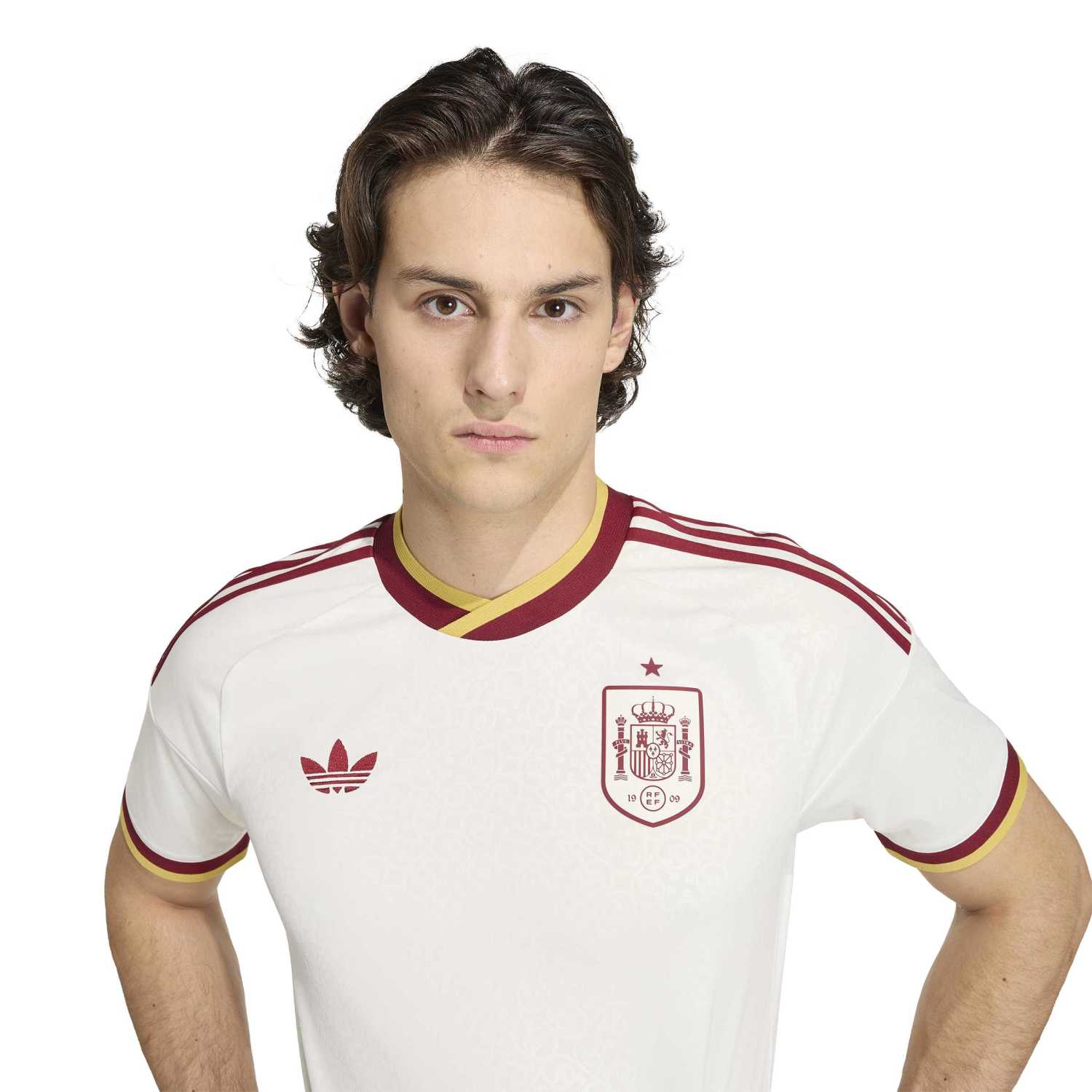 Spain Mens Away Jersey World Cup 2026 White – Official Real Madrid