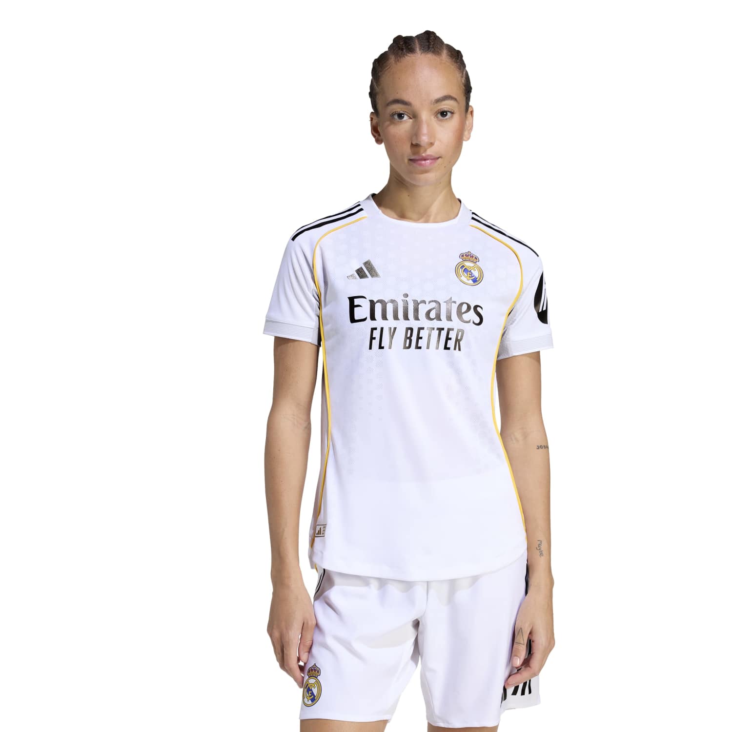 Camiseta Authentic Mujer Primera Equipación Blanca 25/26