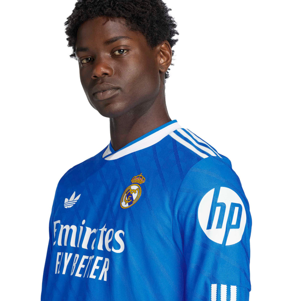 Mens Third Long Sleeve Authentic Shirt 25/26 Blue