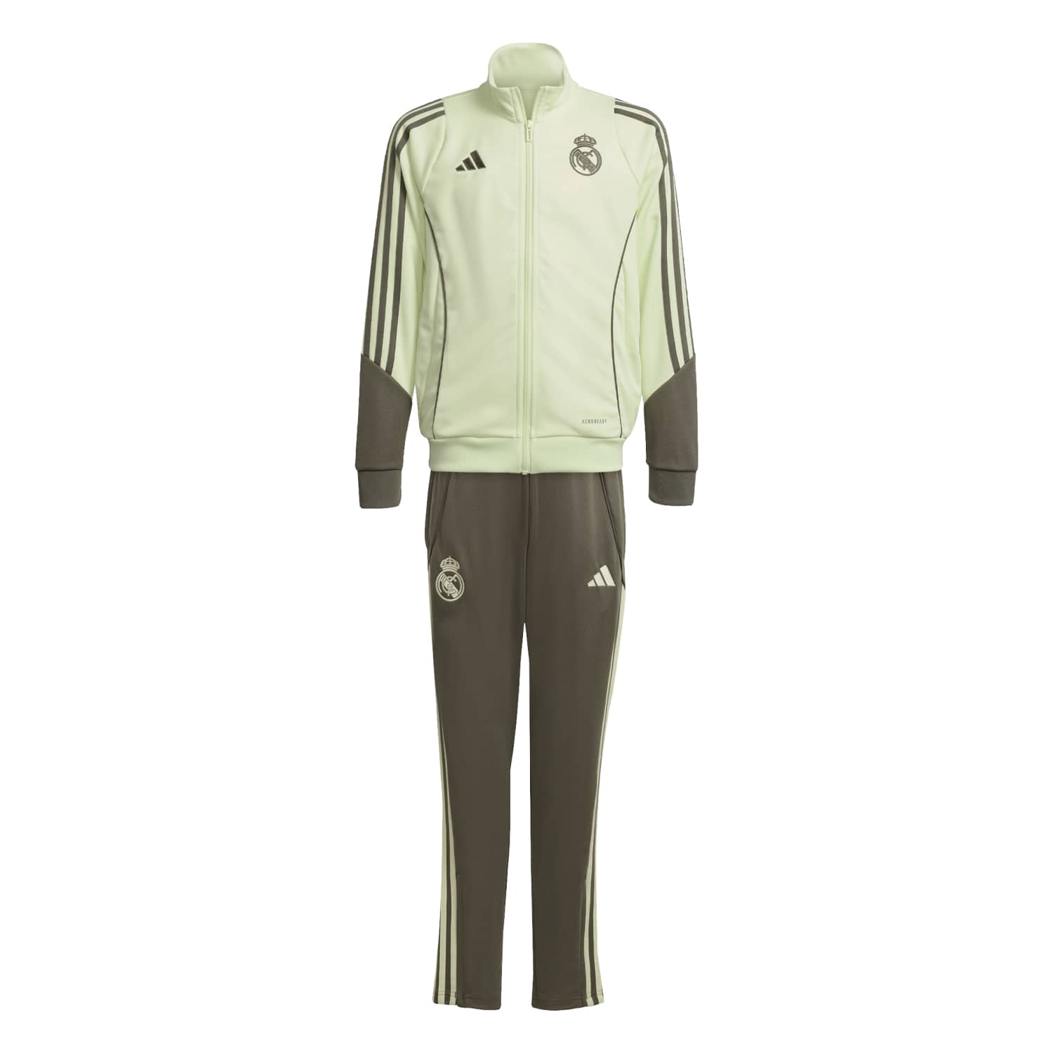 Mens adidas Training Tracksuit 25/26 Lime Green/ Dark Olive – The