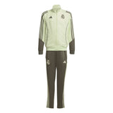 Kids adidas Training Tracksuit 25/26 Lime Green/ Dark Olive