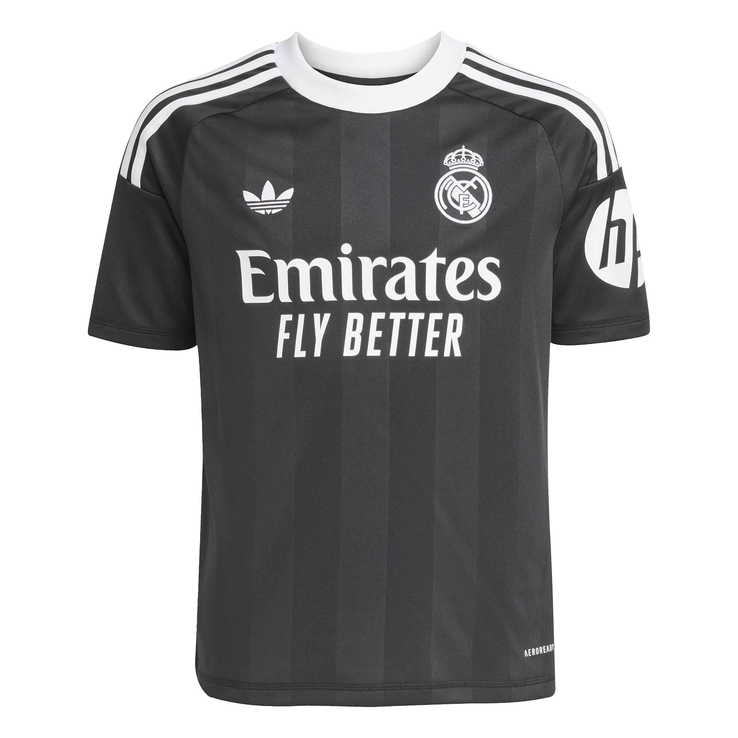 Kids Goalkeeper Jersey 25/26 Black – The Official Real Madrid CF
