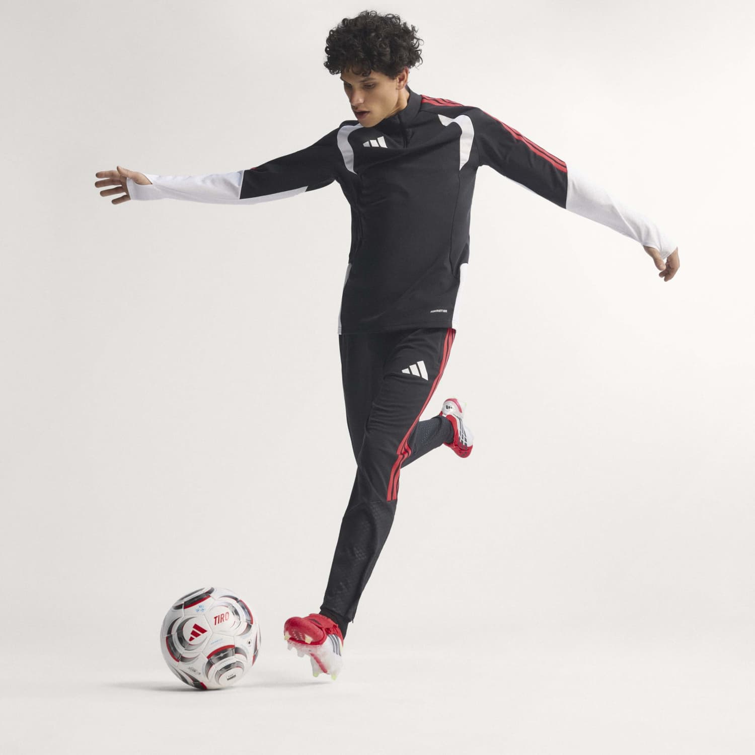 Mens adidas Predator Elite Tongue Football Boots Red