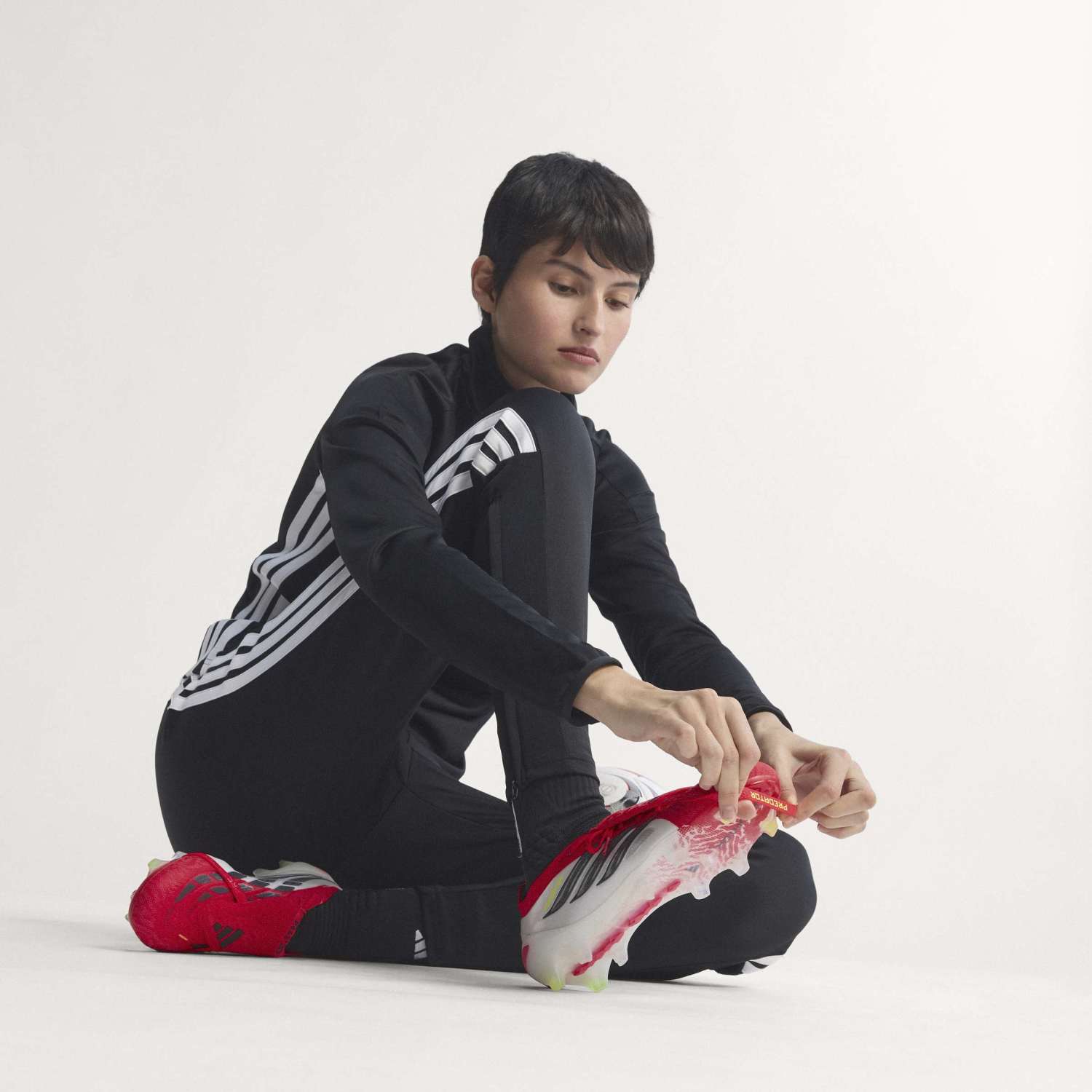 Mens adidas Predator Elite Tongue Football Boots Red