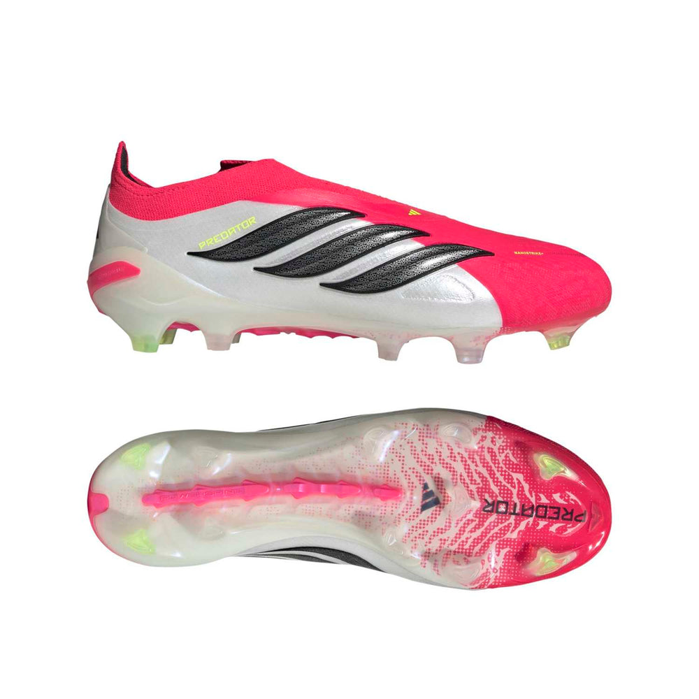 Mens adidas Predator Elite Laceless Football Boots Red