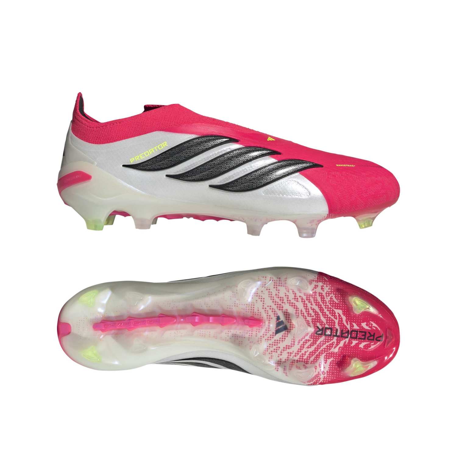 Mens adidas Predator Elite Laceless Football Boots Red