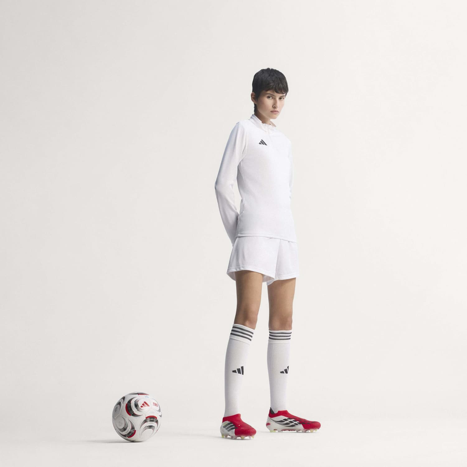 Mens adidas Predator Elite Laceless Football Boots Red