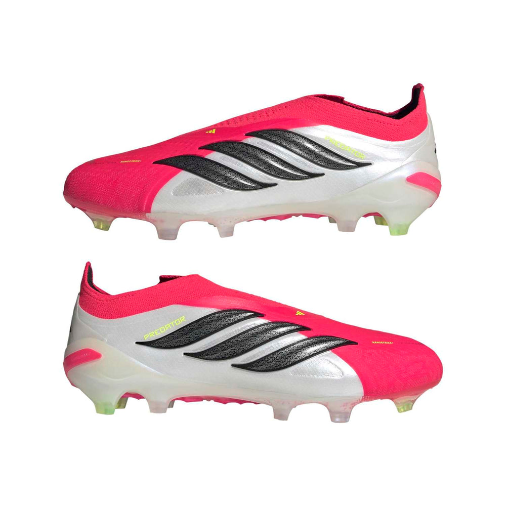 Mens adidas Predator Elite Laceless Football Boots Red