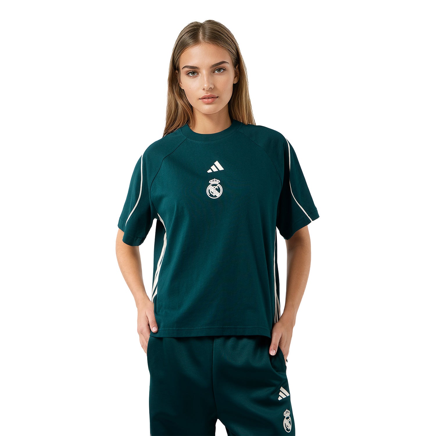 Camiseta Mujer adidas Stadium Verde