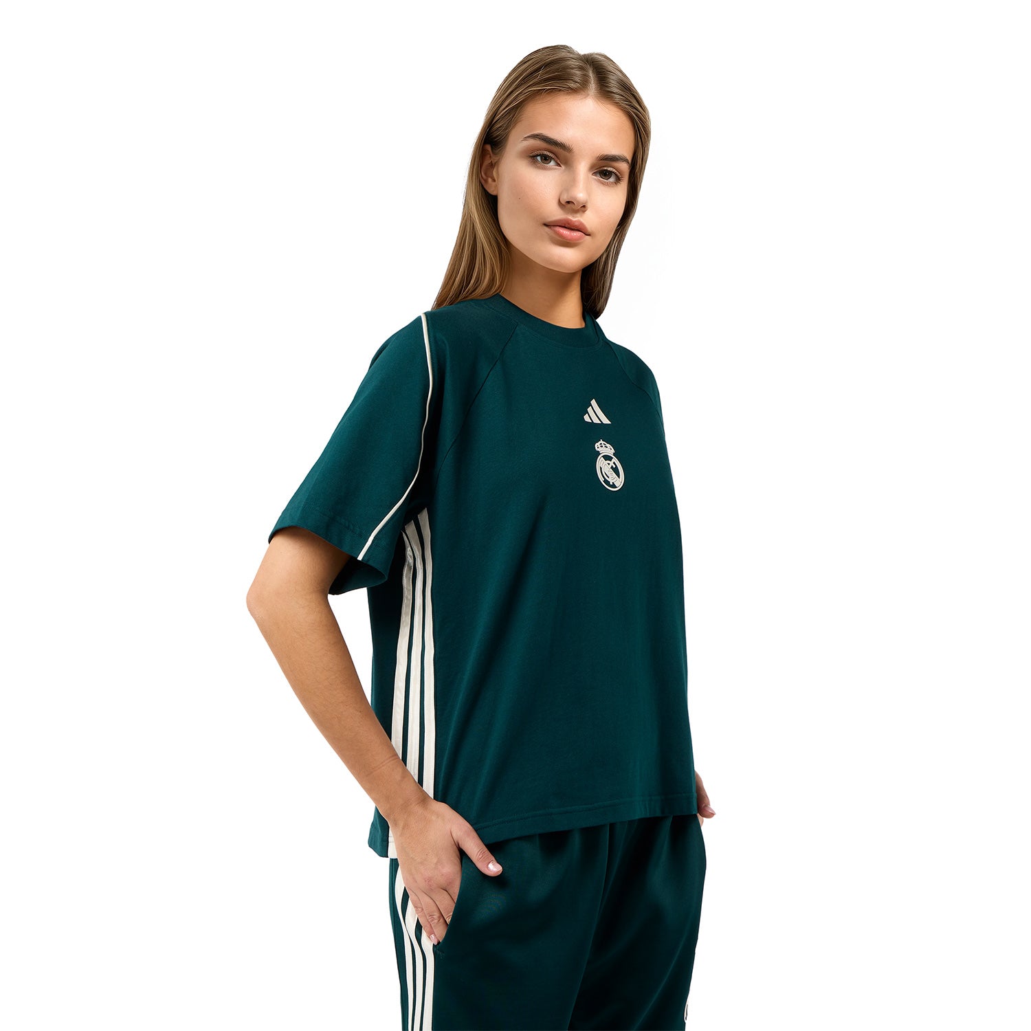 Camiseta Mujer adidas Stadium Verde