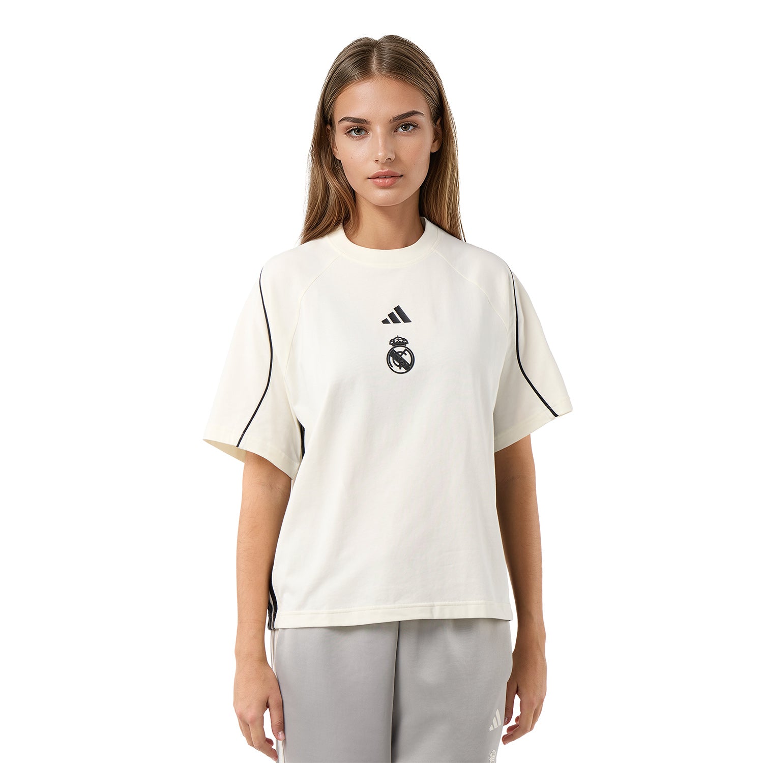 T-Shirt Femme adidas Stadium Blanc