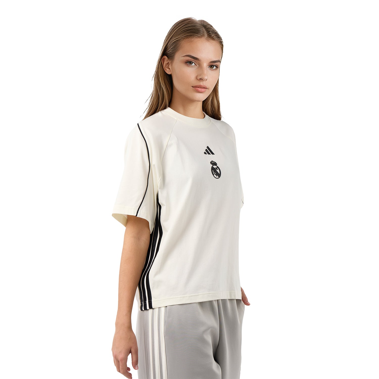 T-Shirt Femme adidas Stadium Blanc