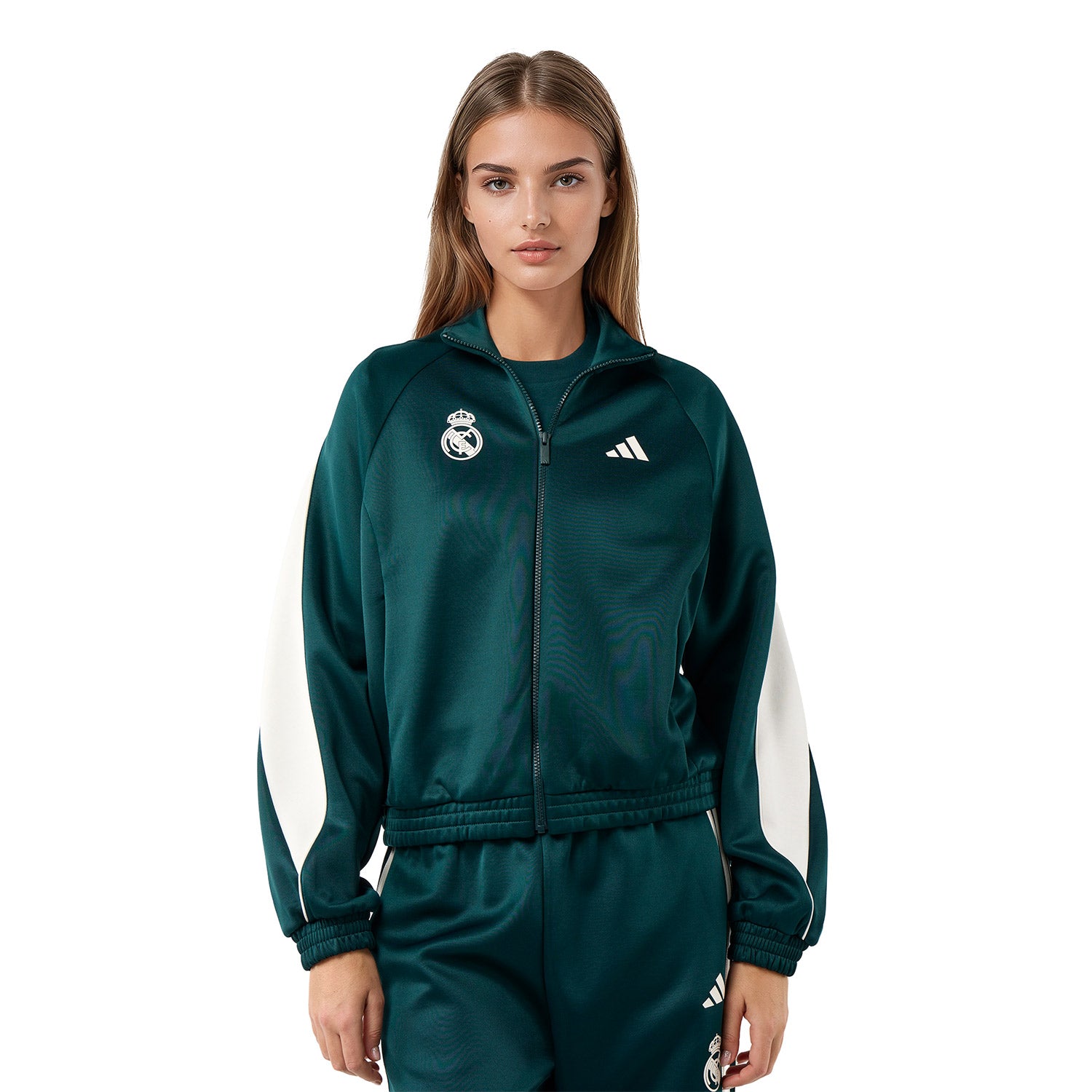 Chaqueta Chándal Mujer adidas Stadium Verde