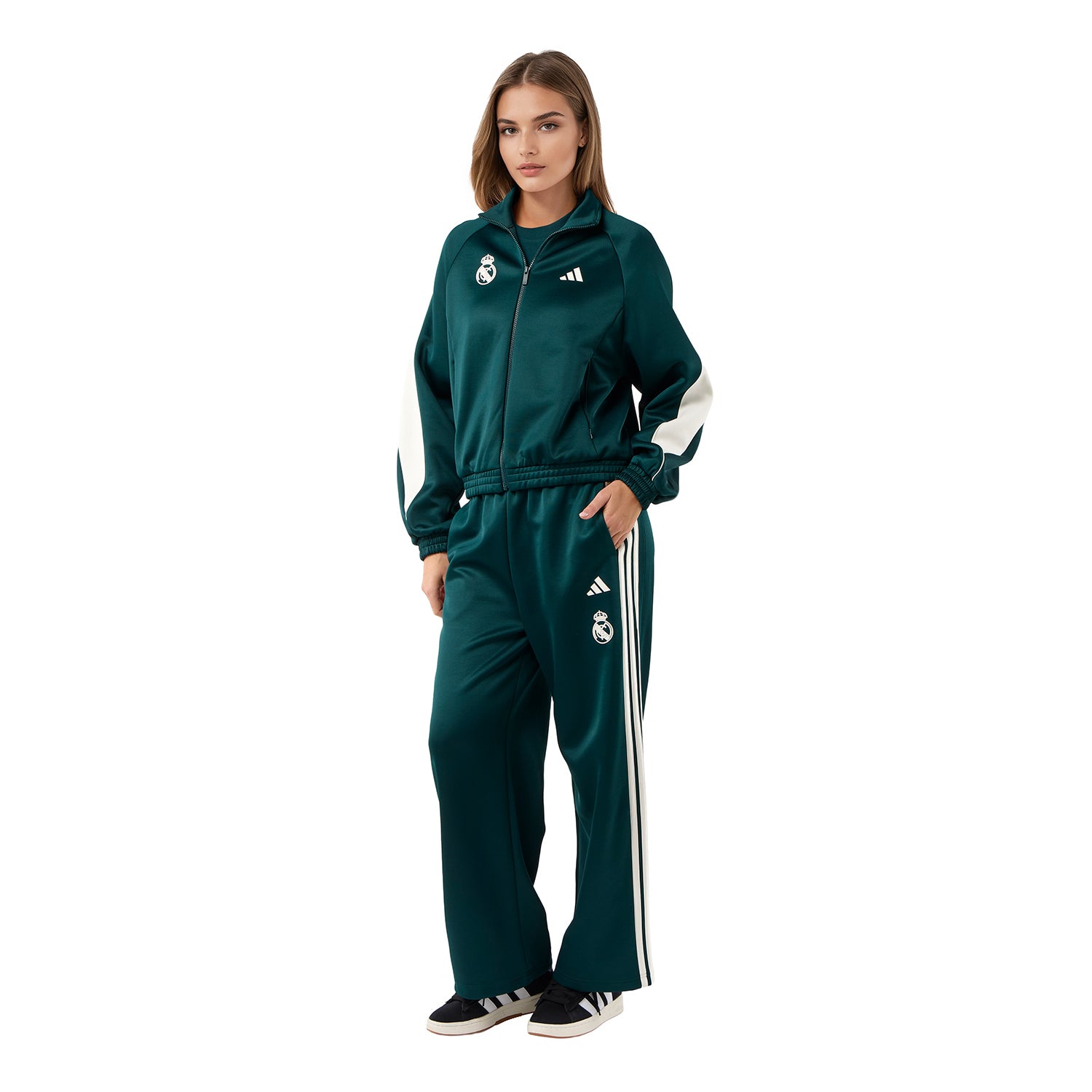 Chaqueta Chándal Mujer adidas Stadium Verde