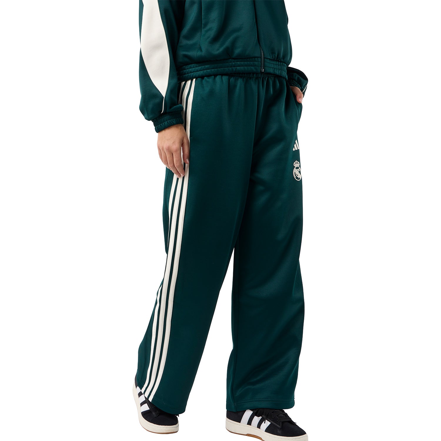 Pantalon Survetement Femme adidas Stadium Vert