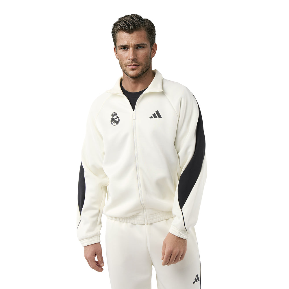 Veste Survetement Homme adidas Stadium Blanche