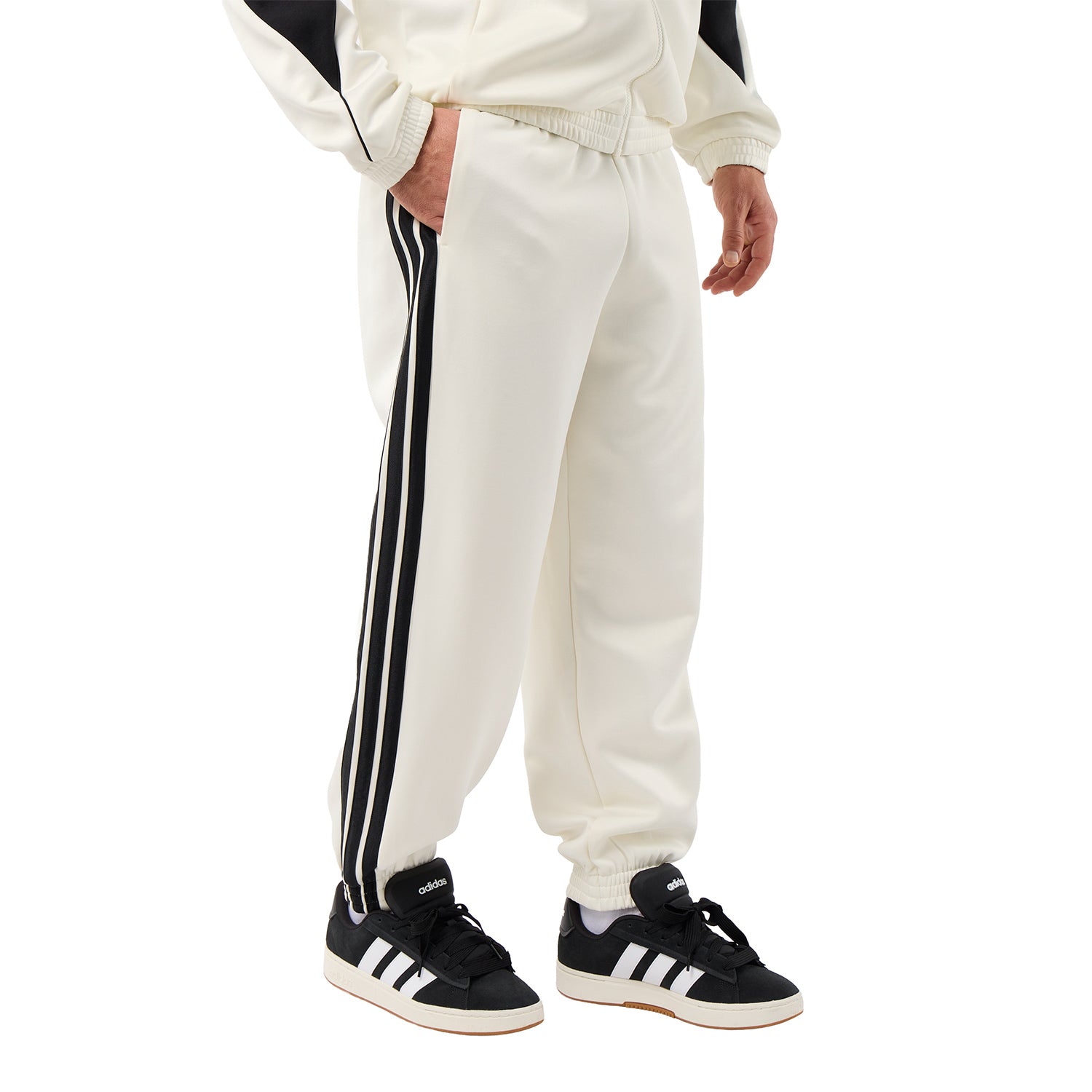 Pantalón Chándal Hombre adidas Stadium Blanco