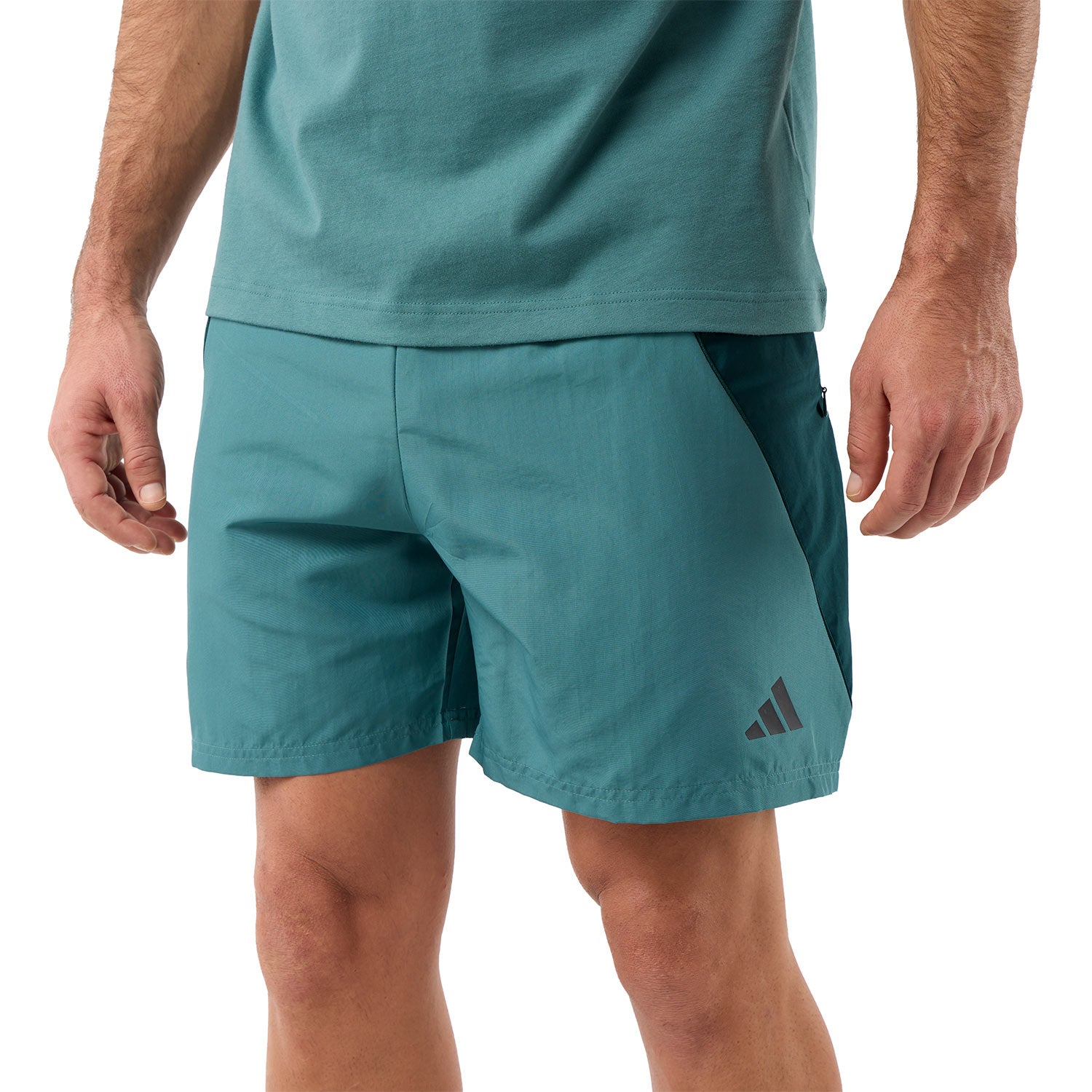 Mens adidas Stadium Shorts Green