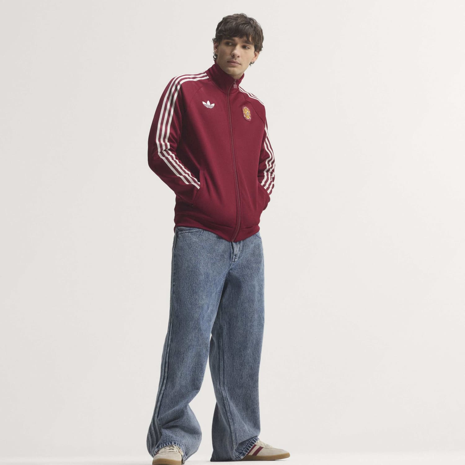 Spain Mens adidas Originals Tracksuit Jacket World Cup 2026