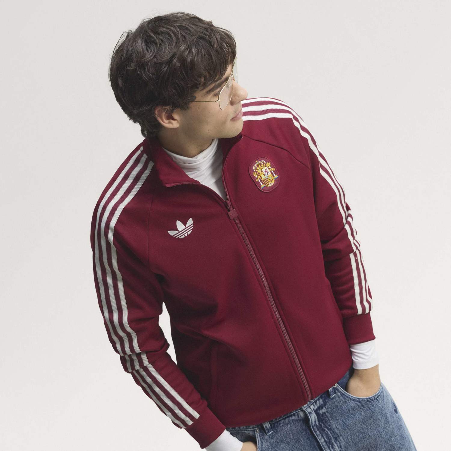 Spain Mens adidas Originals Tracksuit Jacket World Cup 2026