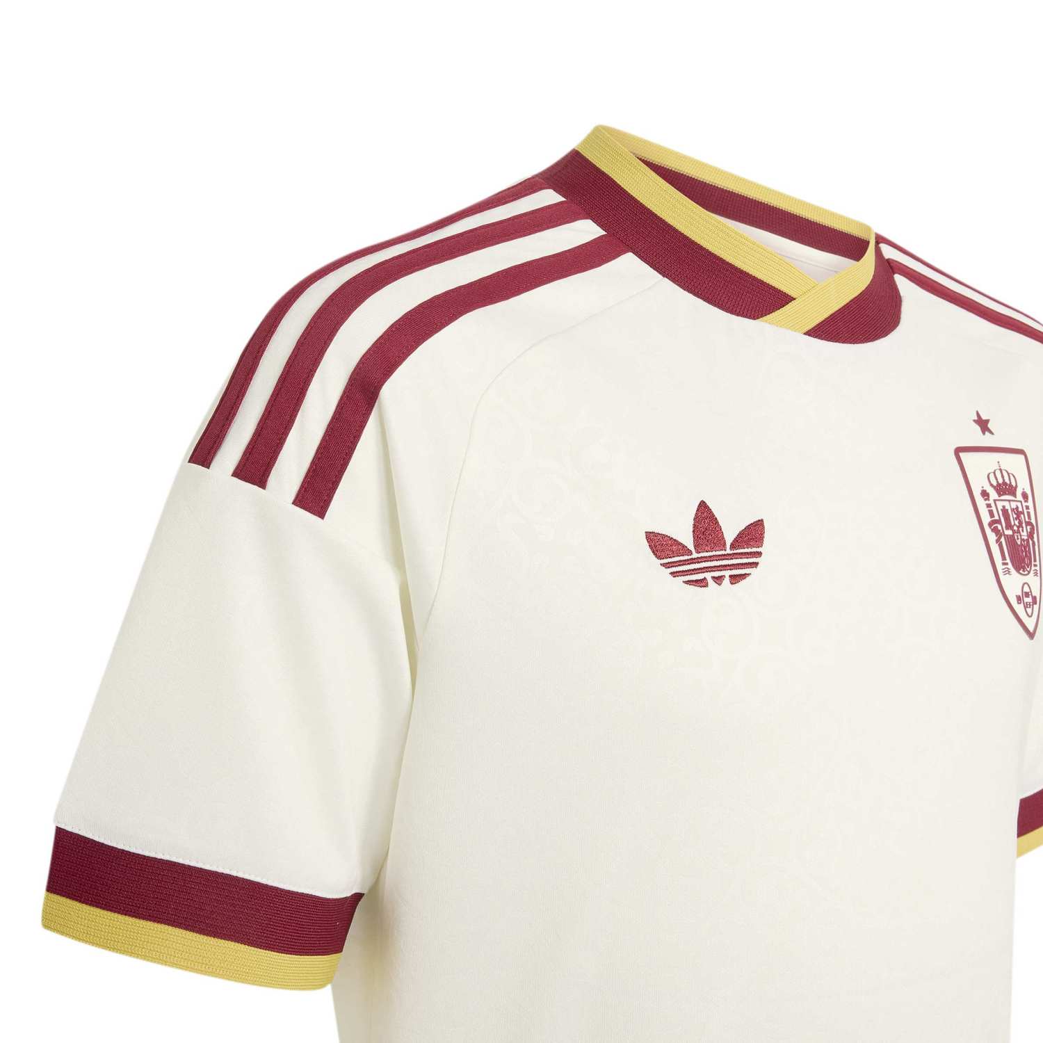 Spain Kids Away Jersey World Cup 2026 White