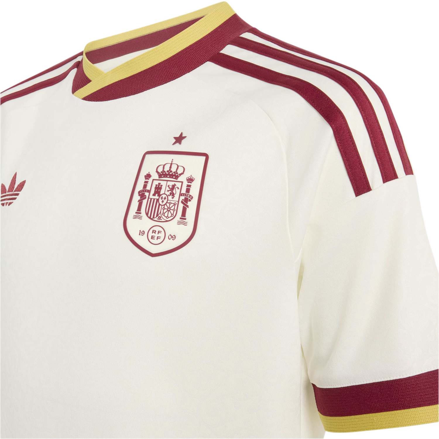 Spain Kids Away Jersey World Cup 2026 White