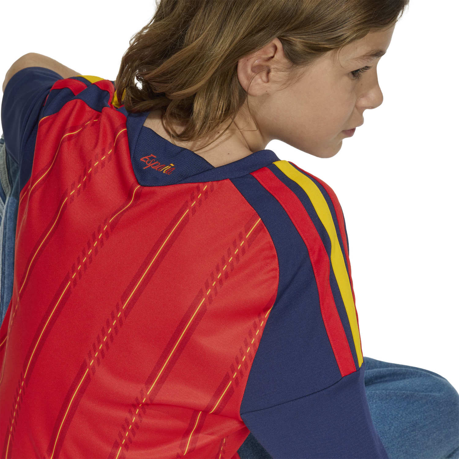 Spain Kids Home Jersey World Cup 2026 Red