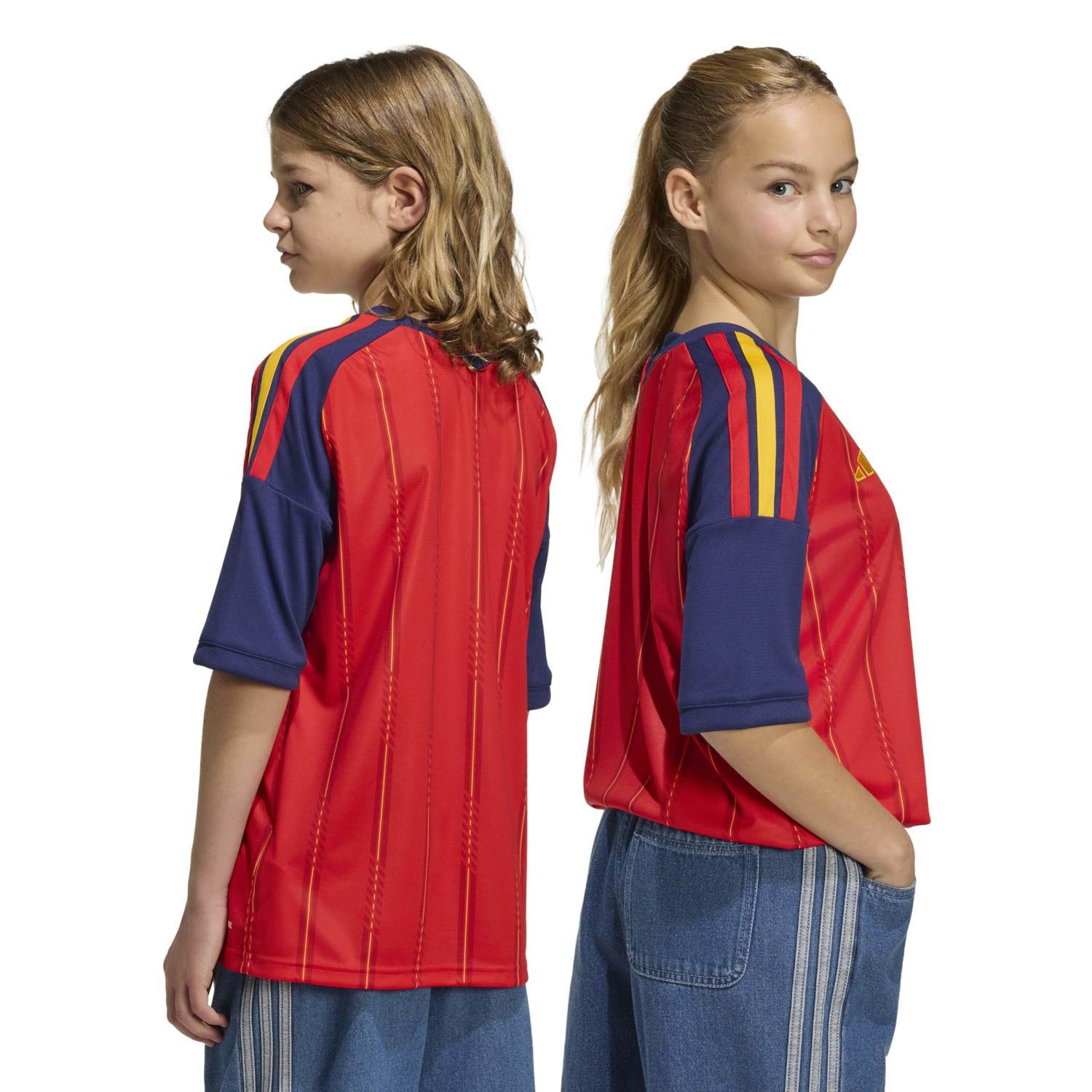 Spain Kids Home Jersey World Cup 2026 Red