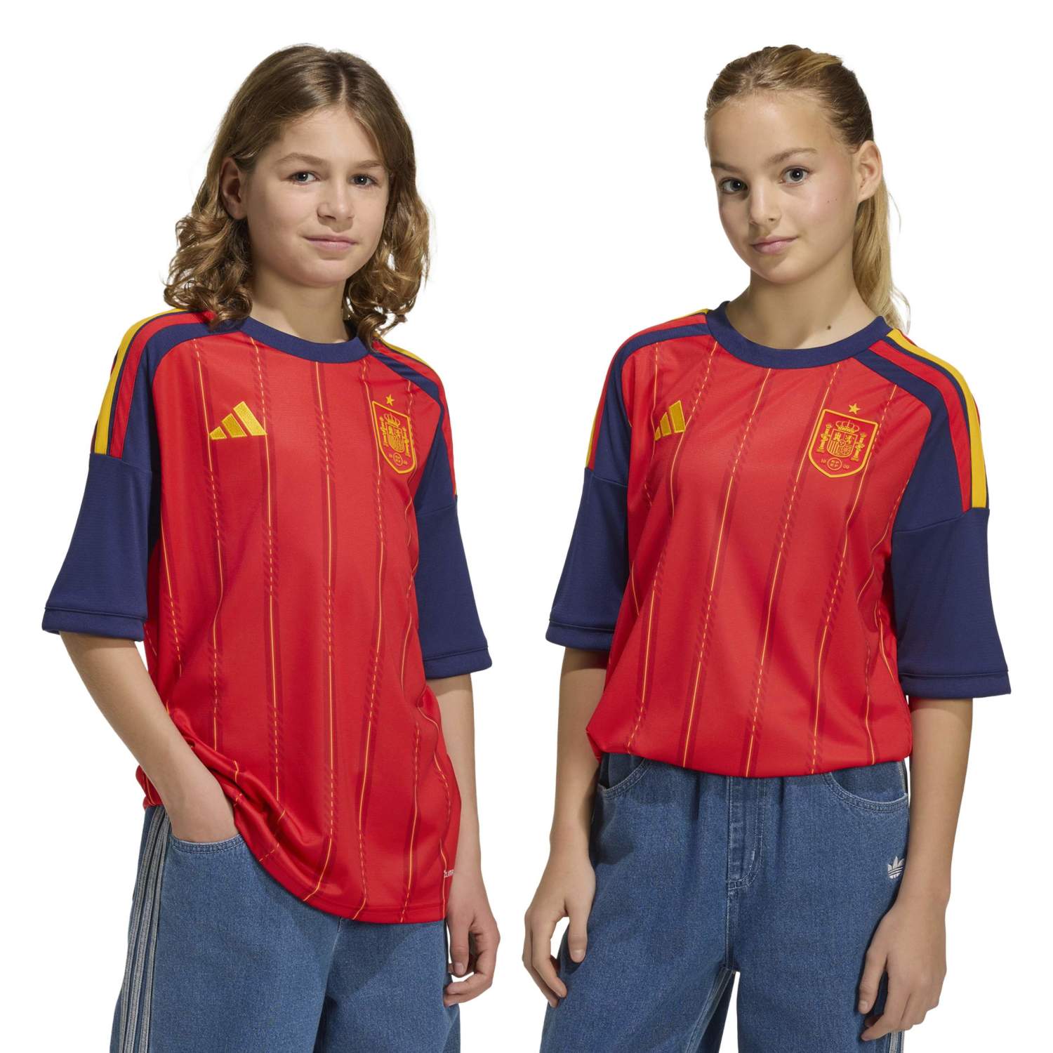 Spain Kids Home Jersey World Cup 2026 Red