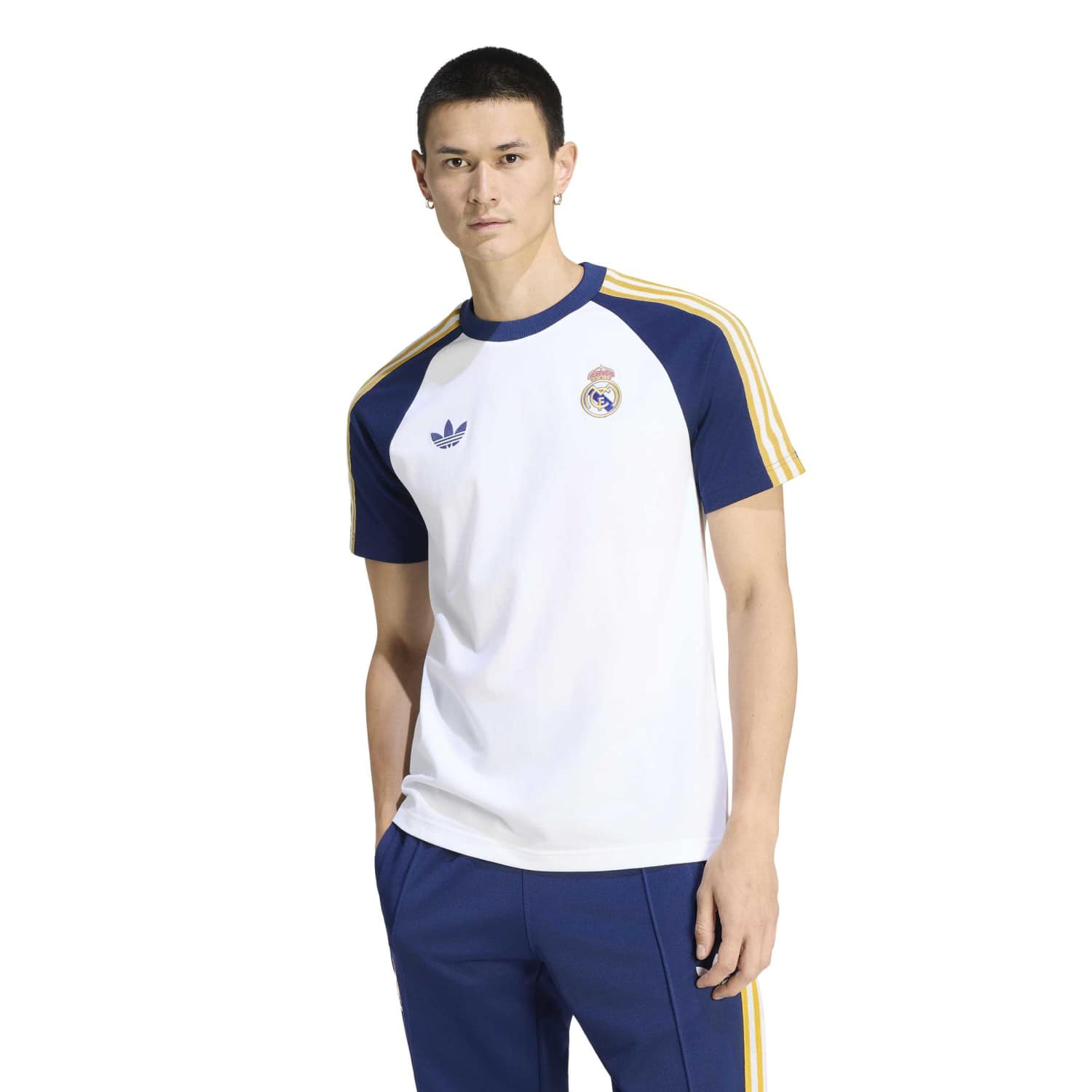 Mens T-Shirt adidas Originals 25/26 White – Official Real Madrid Store