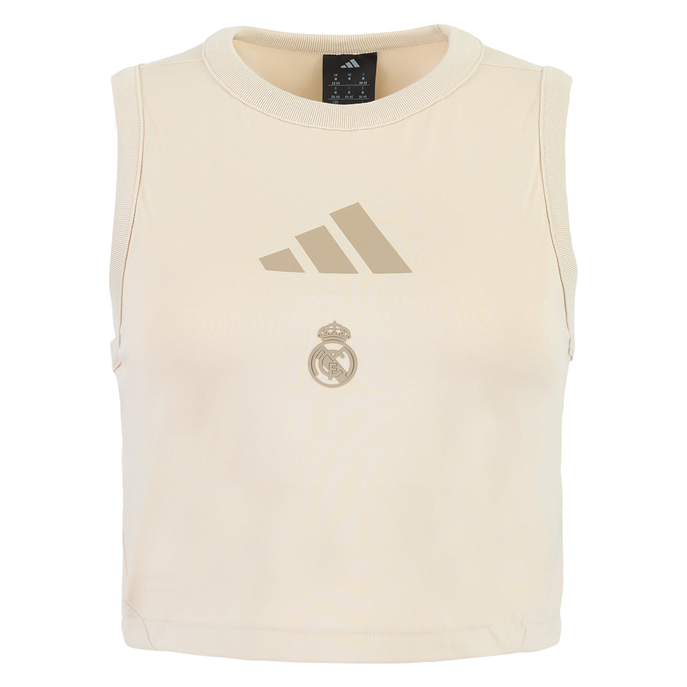 Womens adidas Real Urban Z.N.E Top Beige
