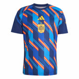 Spain Mens adidas Warm-Up T-Shirt World Cup 2026 Red