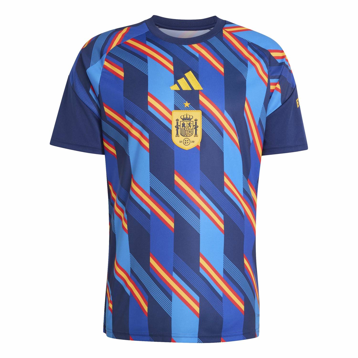 Spain Mens adidas Warm-Up T-Shirt World Cup 2026 Red